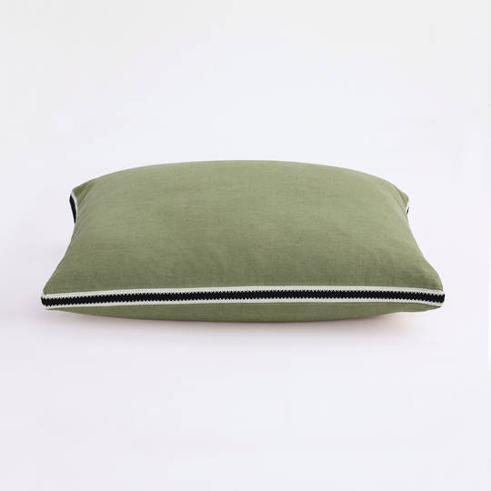 MM Linen | Linea Cushion 60 x 40cm | Leaf